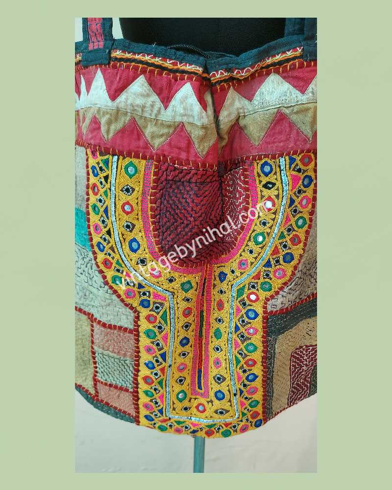 Vintage Kabiri Patchwork Handmade Bag 